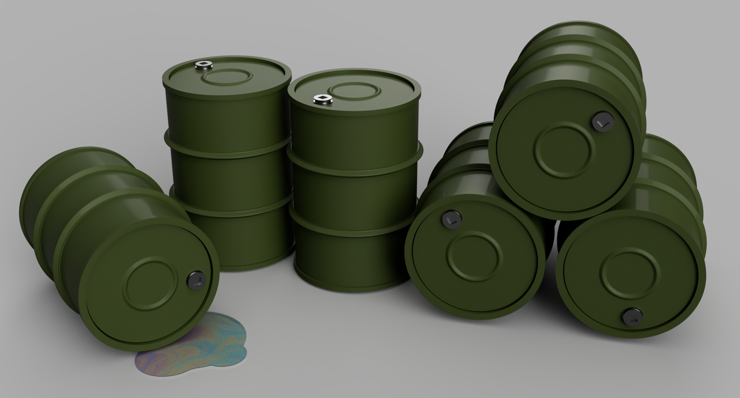 1/35 Soviet Fuel Drums