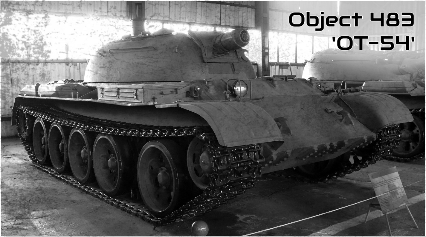 1/35 Object 483 'OT-54' Flame Tank Conversion Kit
