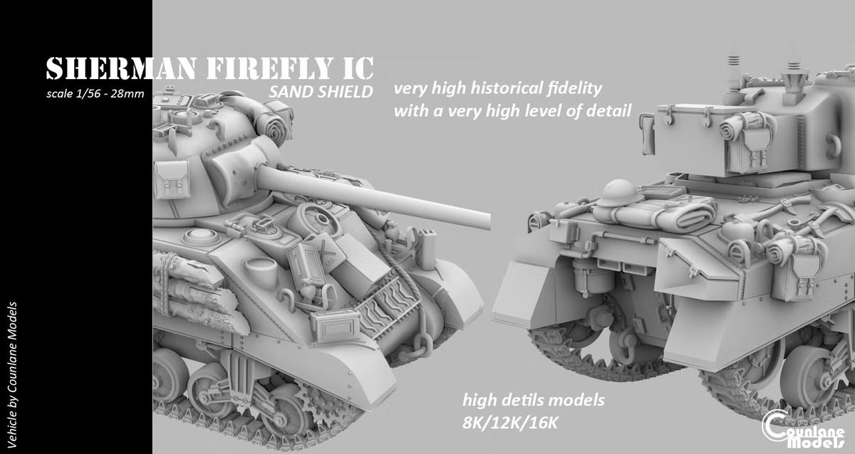 Sherman Firefly 1944 (Sand Shield)