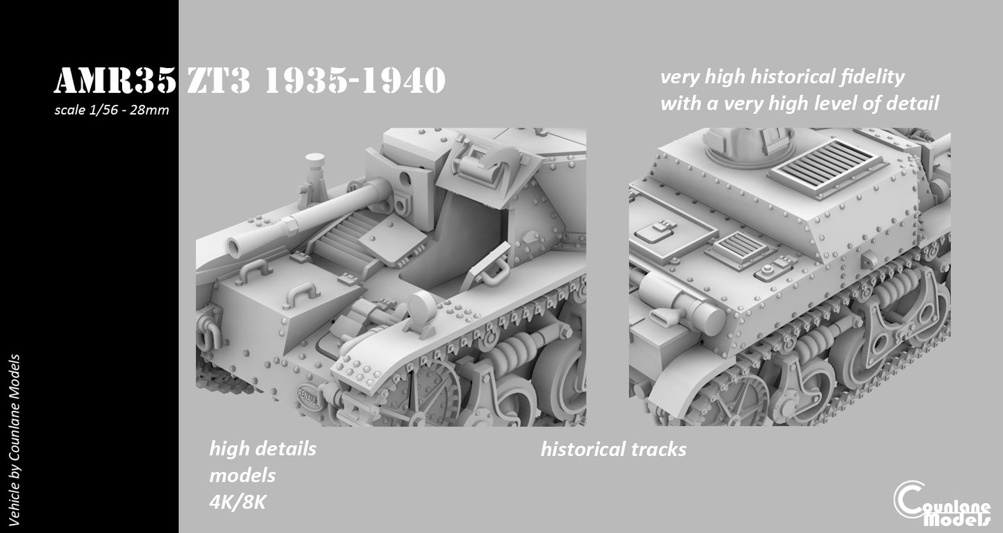 AMR35 ZT3 Light Tank