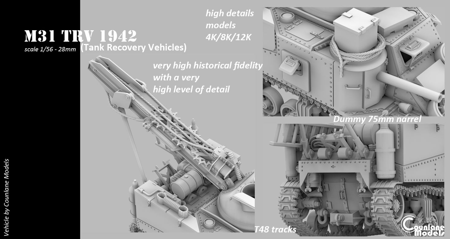 M31 Armoured Recovery Vehicle