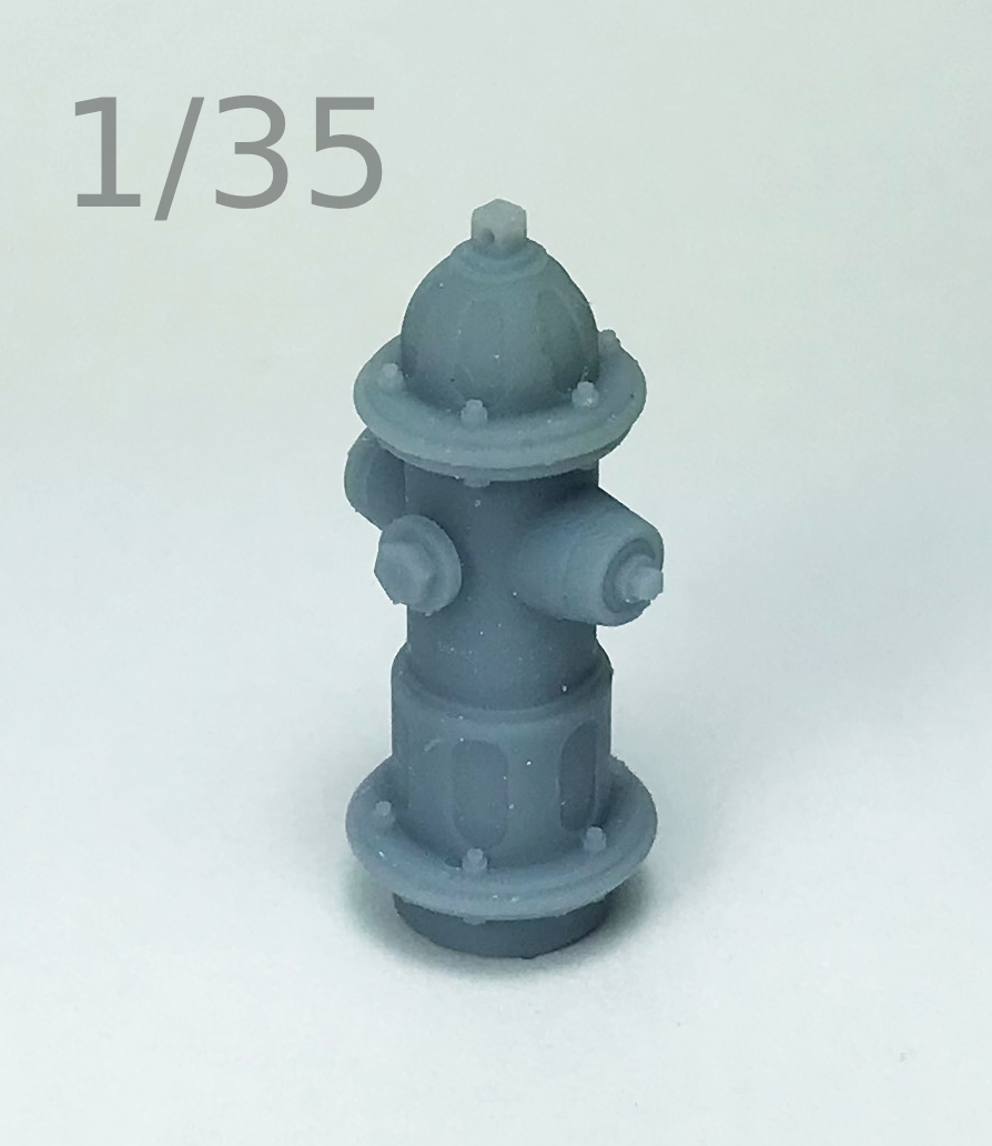 1/24 Fire Hydrant