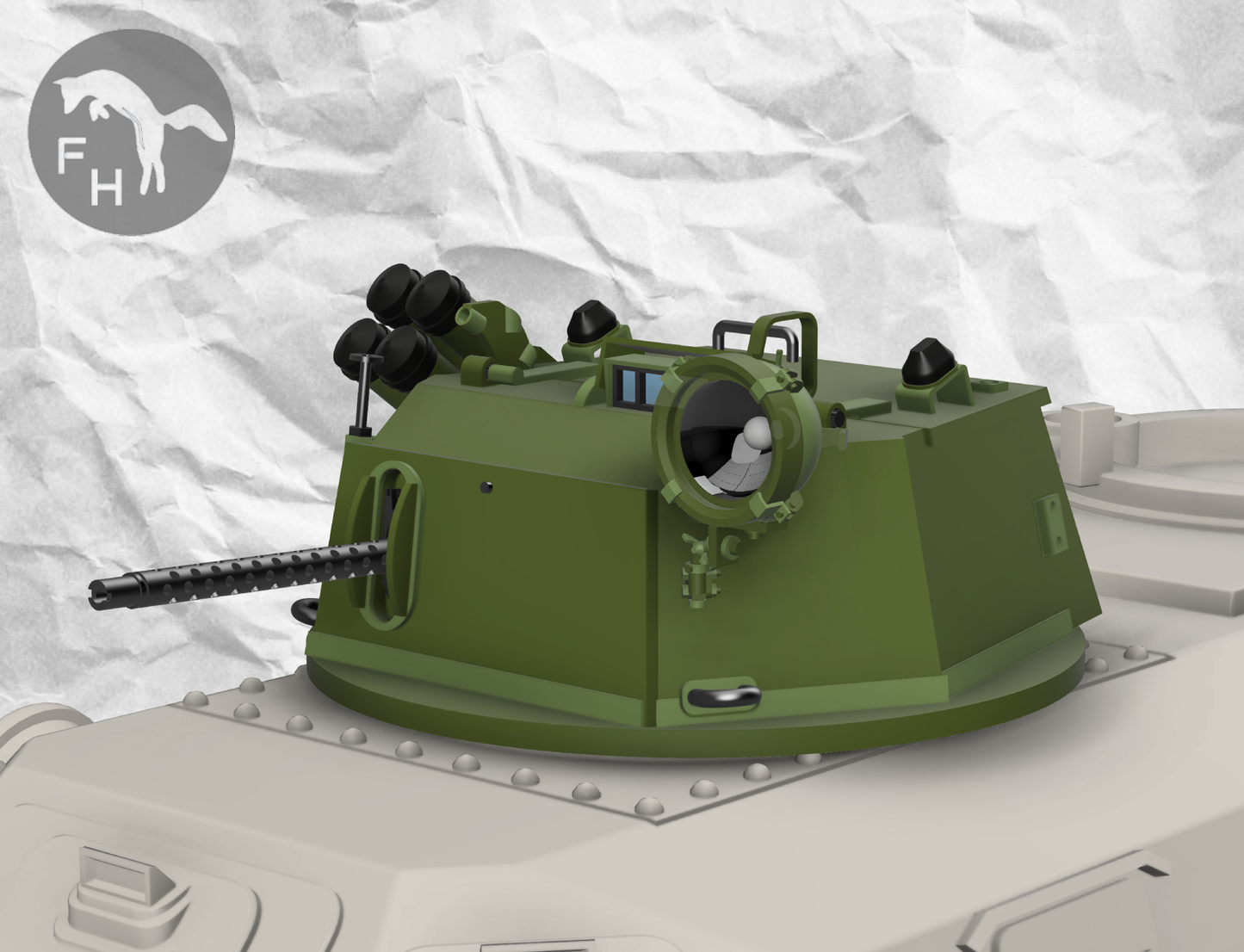 1/35 Alvis Saracen Turret w/ Interior