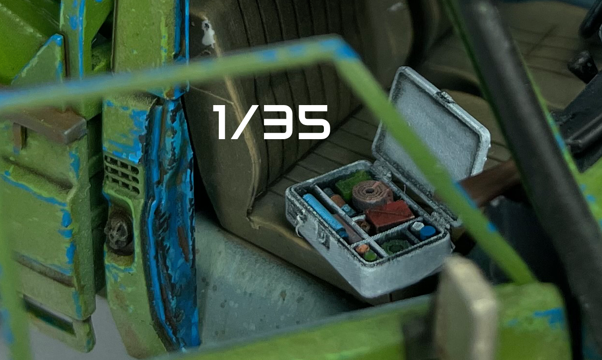 1/16 Modern Medical Boxes