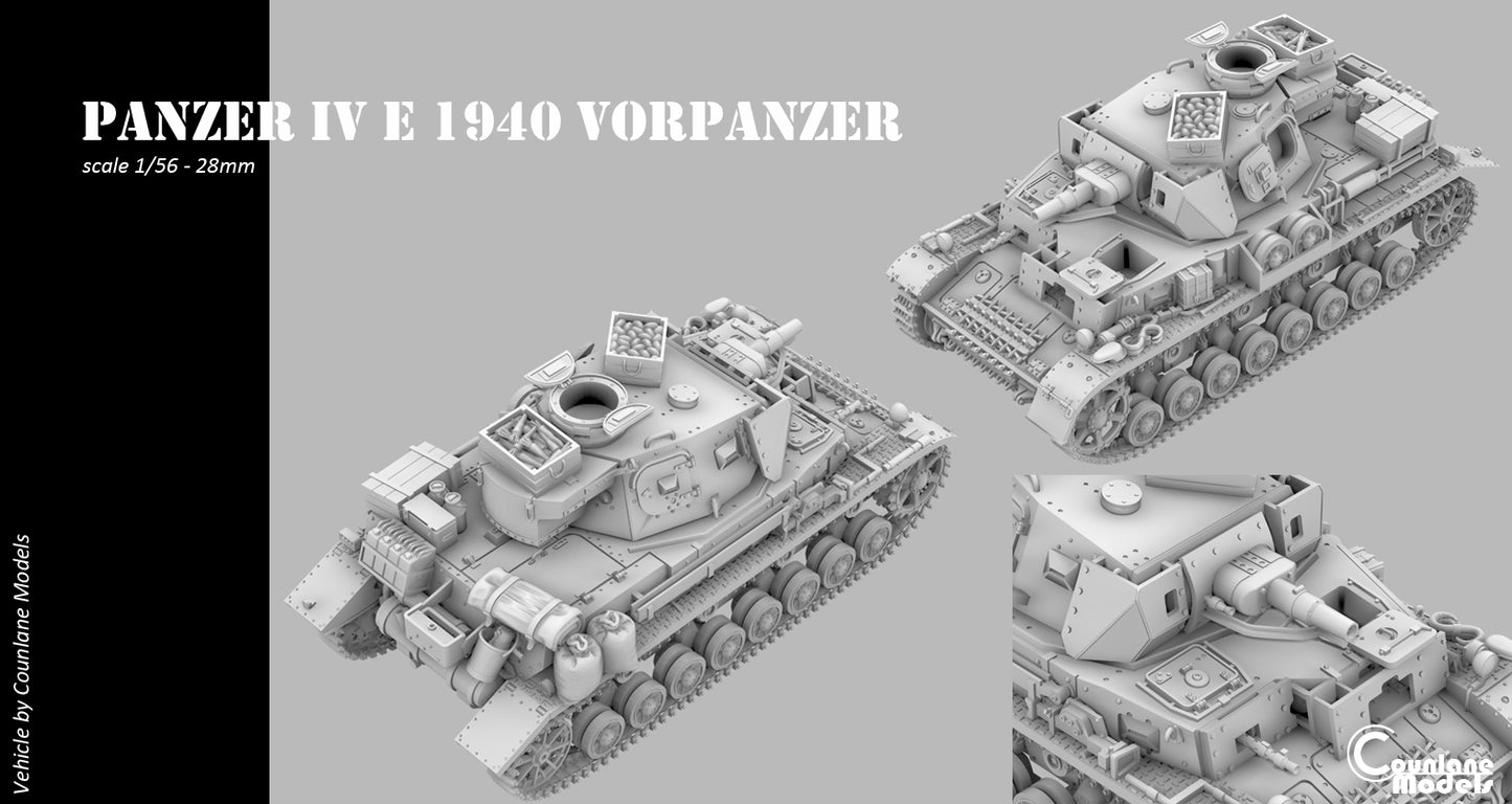 Panzer IV Ausf. E Vorpanzer