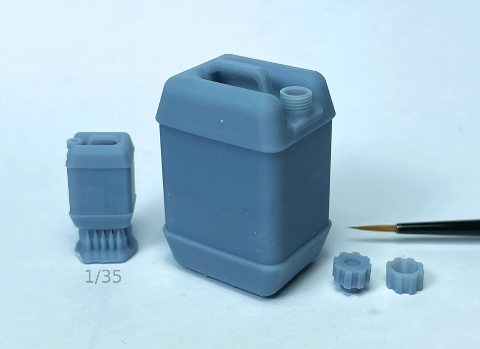 1/16 Plastic Chemical Containers
