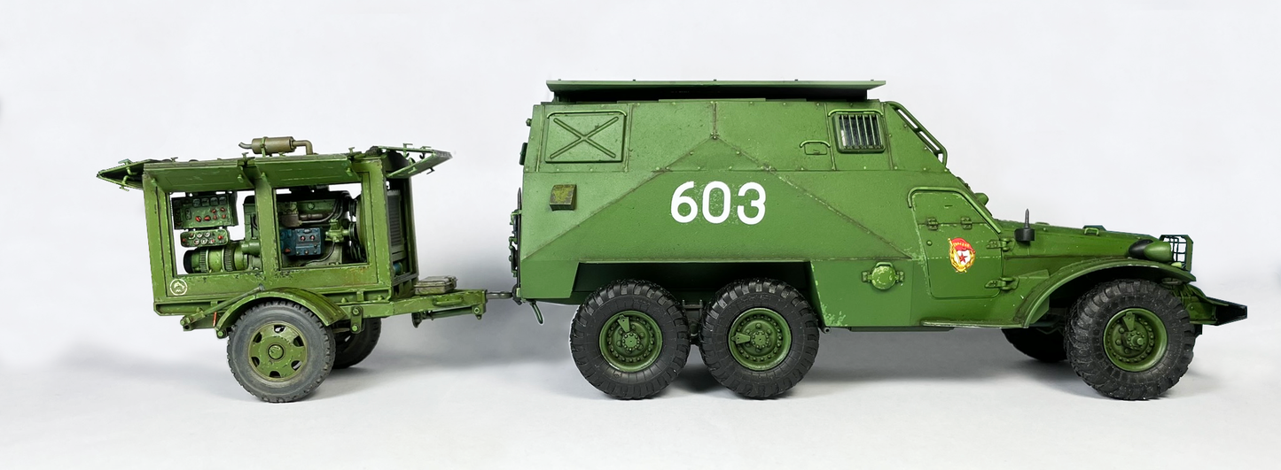 1/35 Large Military Generator Trailer