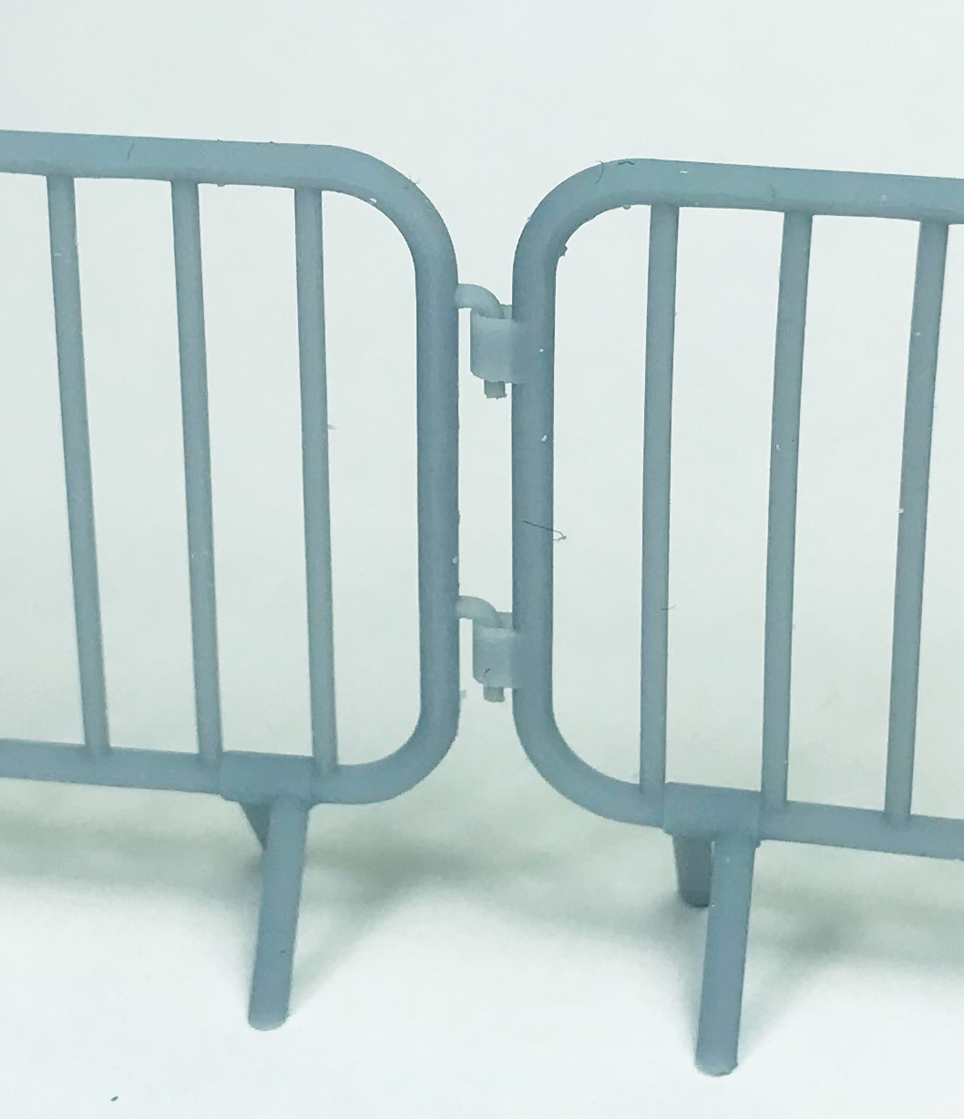 1/35 Modern Crowd Barriers - Metal