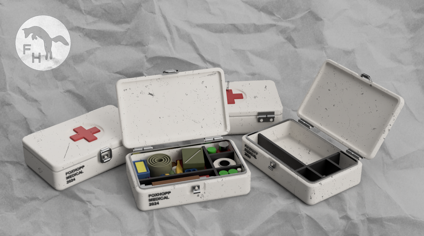 1/35 Modern Medical Box x4