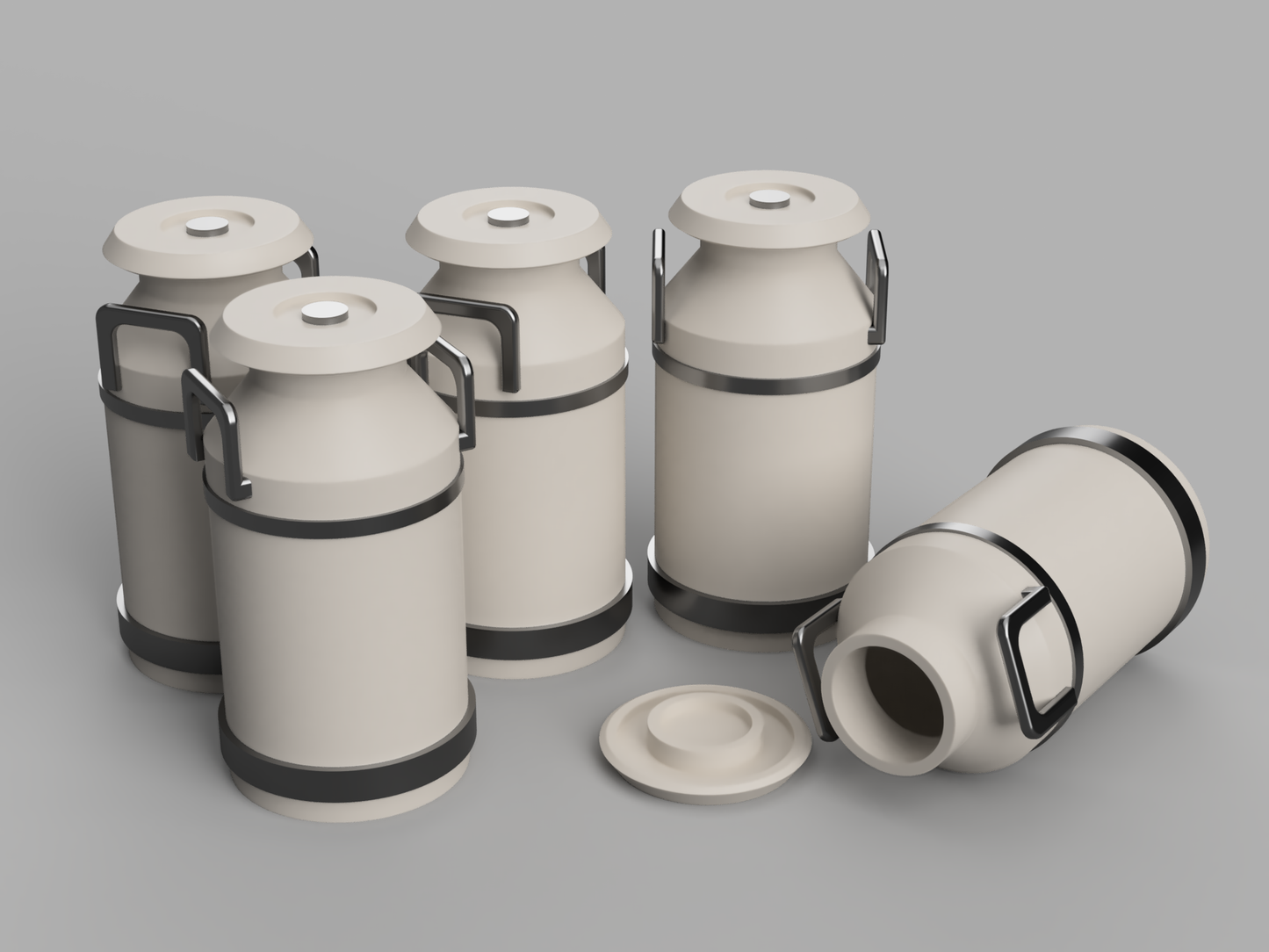 1/24 Milk Churns