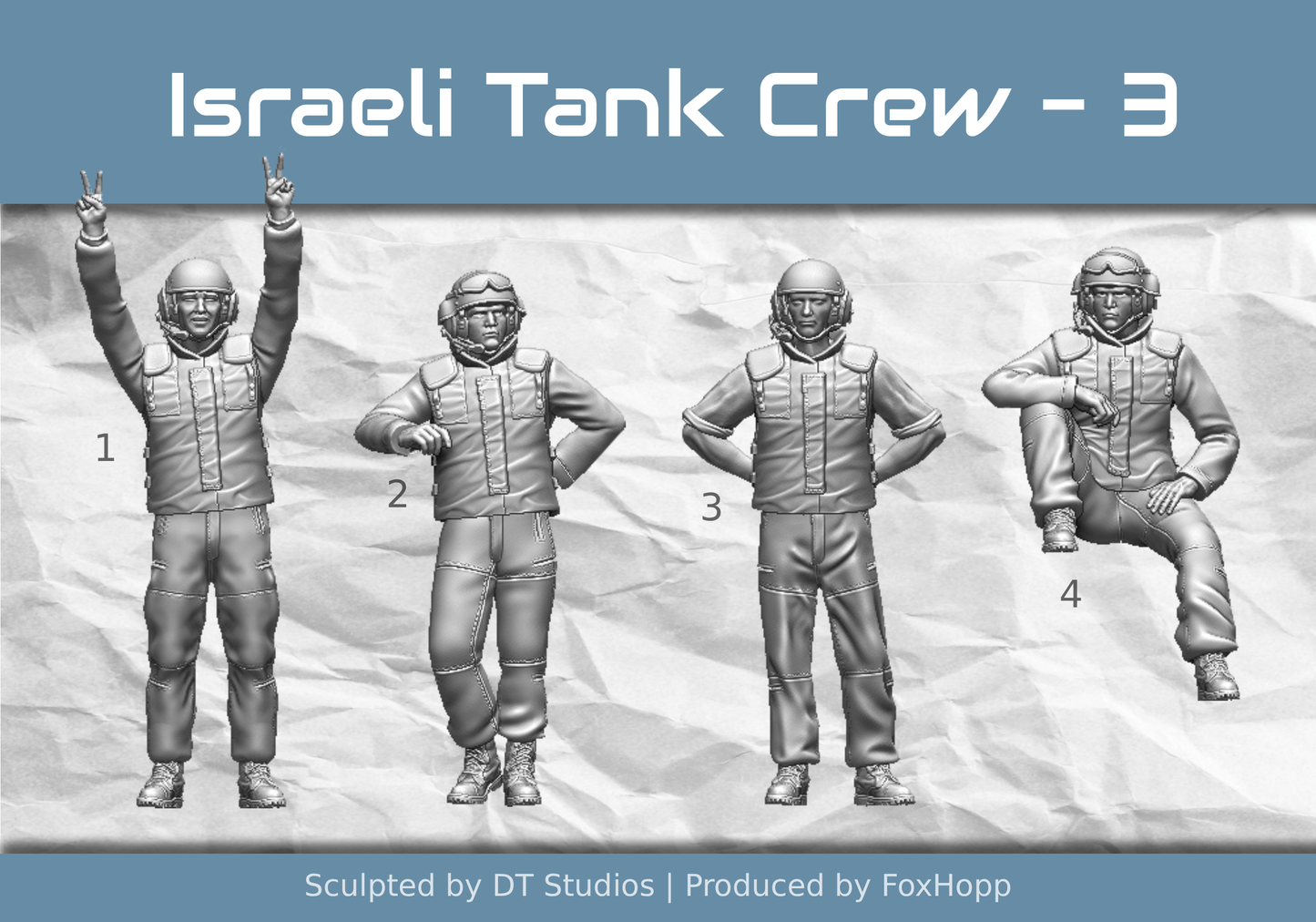 IDF Tank/AFV Crew - Set 3