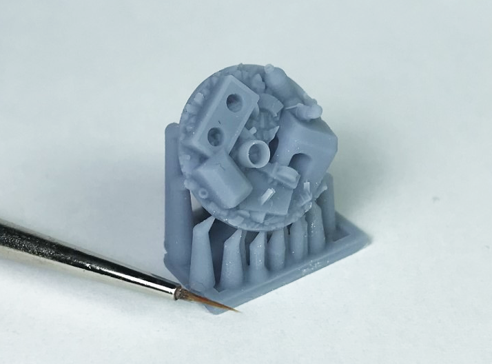 1/35 Metal Trash Cans x2