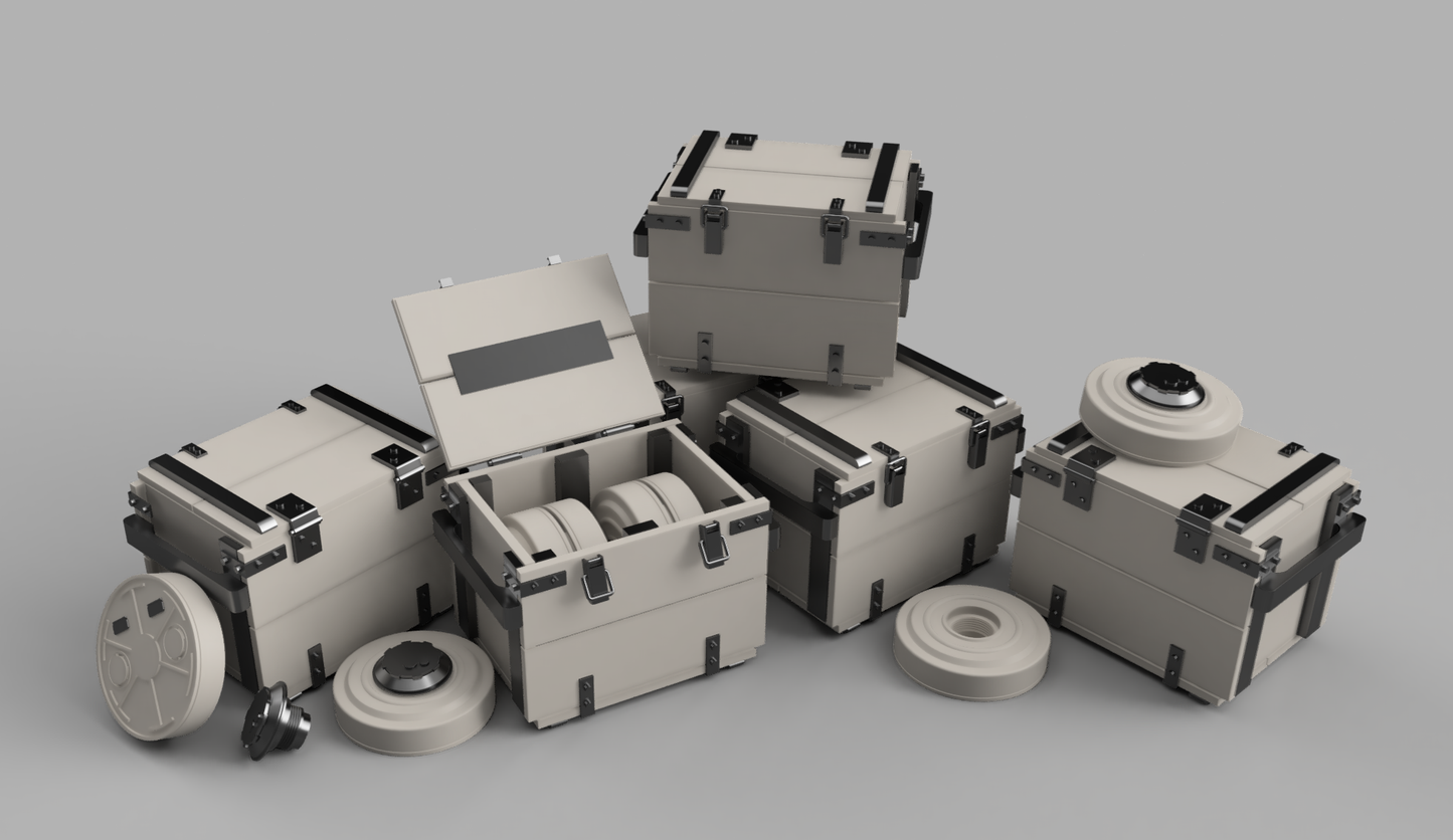 1/35 Modern Soviet TM-62 Anti-Tank Mines and Crates
