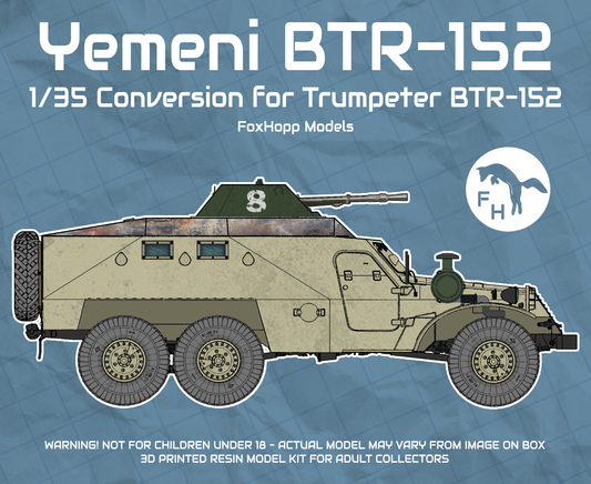 1/35 BTR-152 Yemeni Conversion Kit