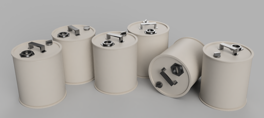 1/35 WW2 6 Gallon Oil Cans