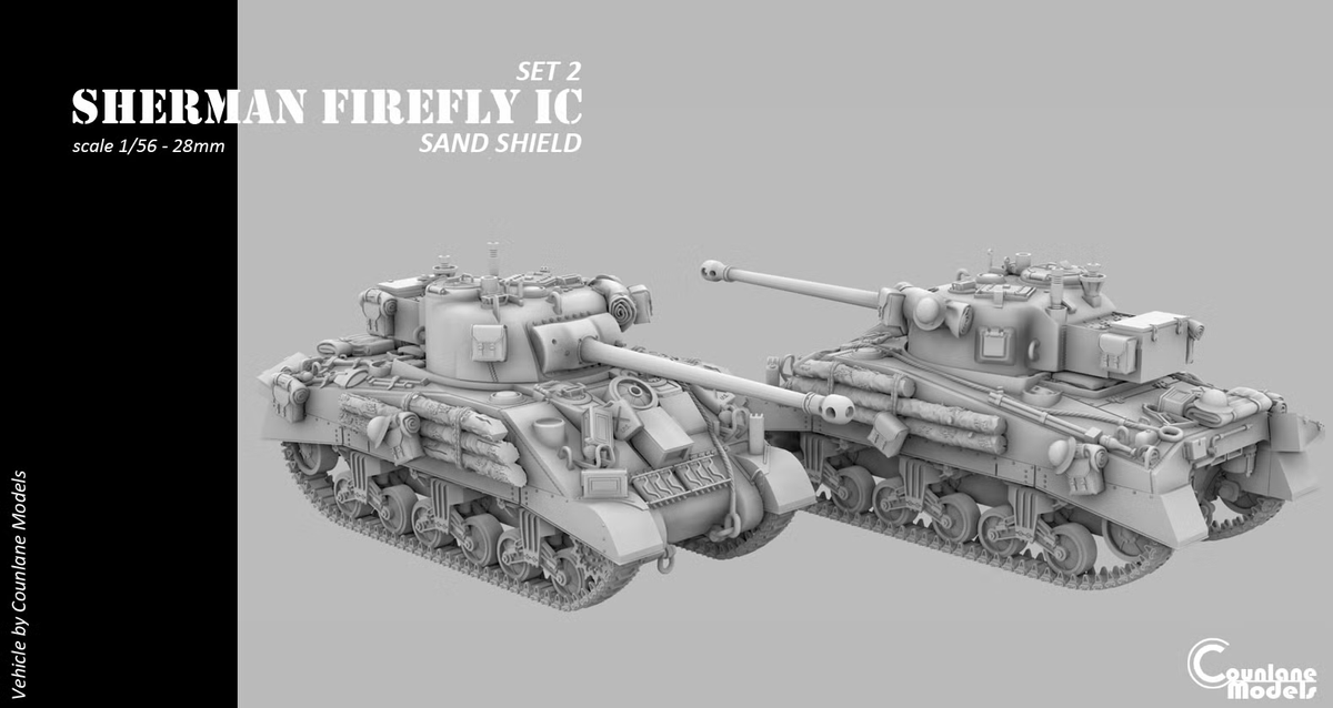 Sherman Firefly 1944 (Sand Shield)