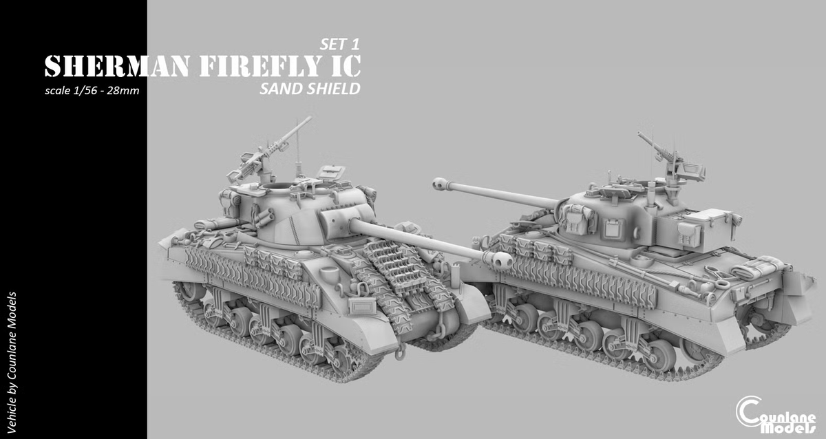 Sherman Firefly 1944 (Sand Shield)