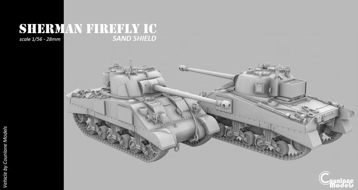 Sherman Firefly 1944 (Sand Shield)