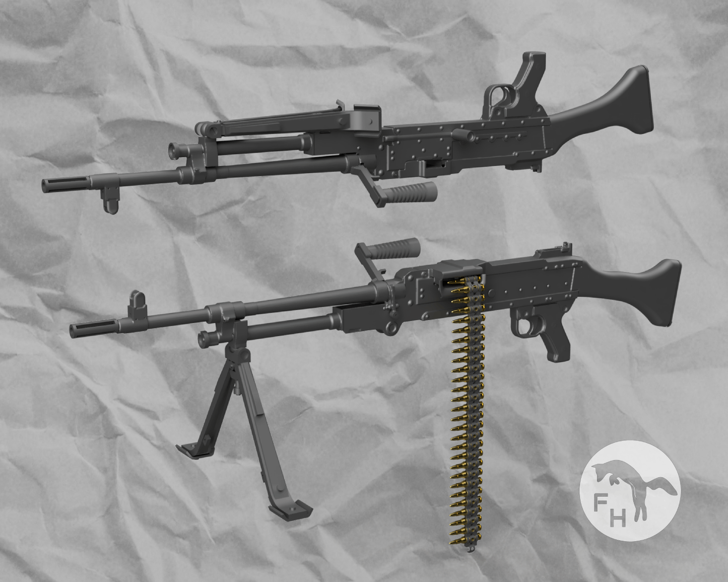 1/35 British L7 GPMG (Early)