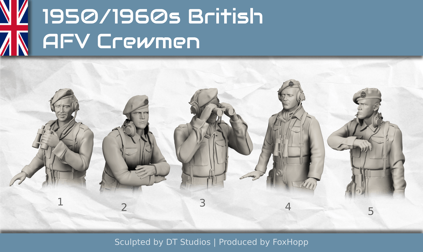 1950/1960s British AFV Crewmen