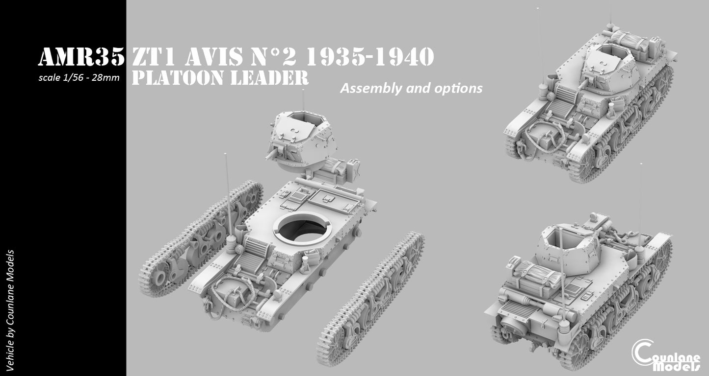 AMR35 ZT1 Avis No.2 Command Tank