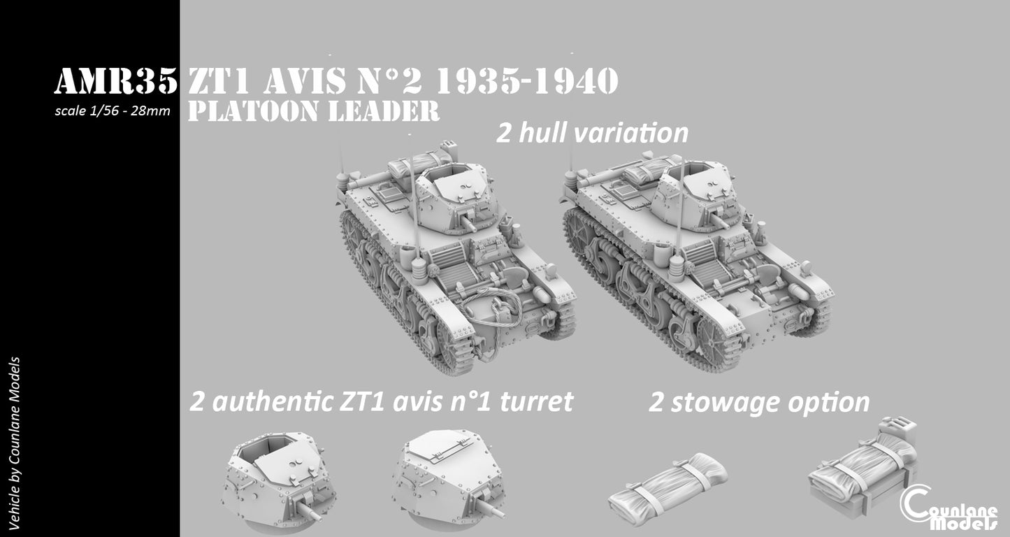 AMR35 ZT1 Avis No.2 Command Tank
