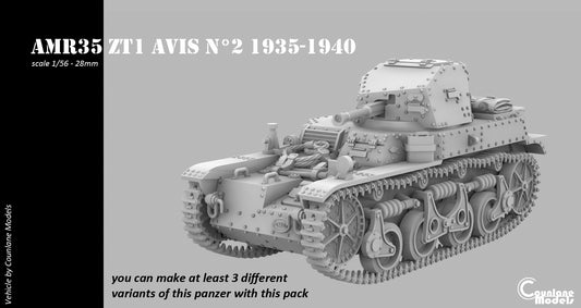 AMR35 ZT1 Avis No.2 Light Tank