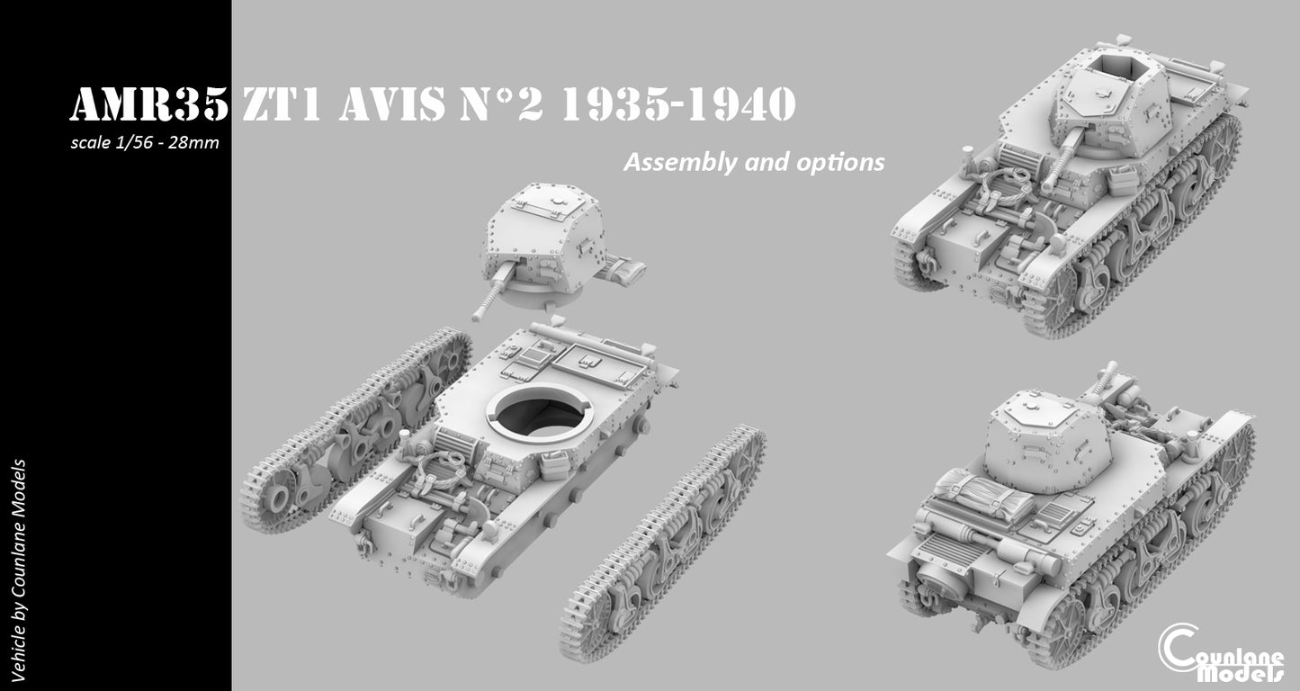 AMR35 ZT1 Avis No.2 Light Tank