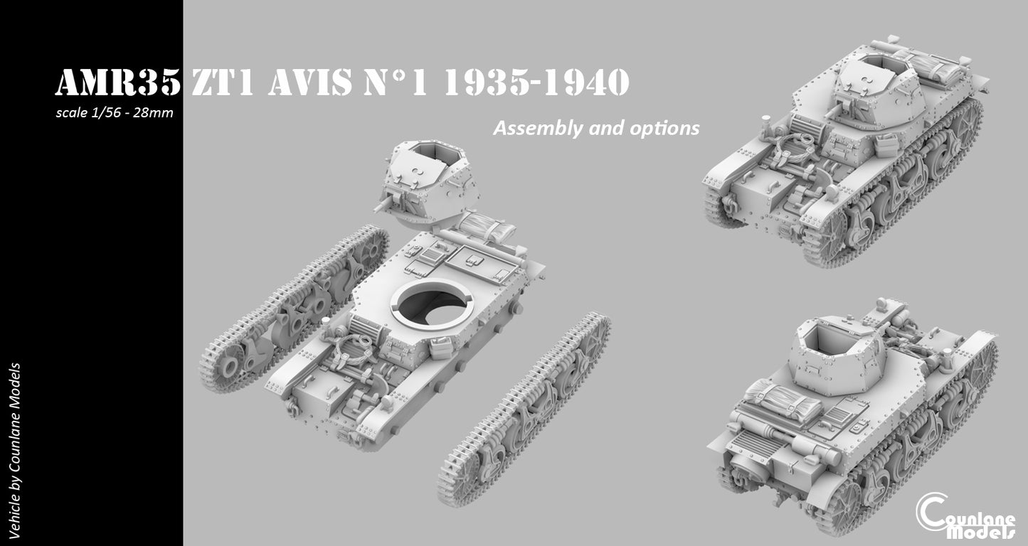 AMR35 ZT1 Avis No.1 Light Tank