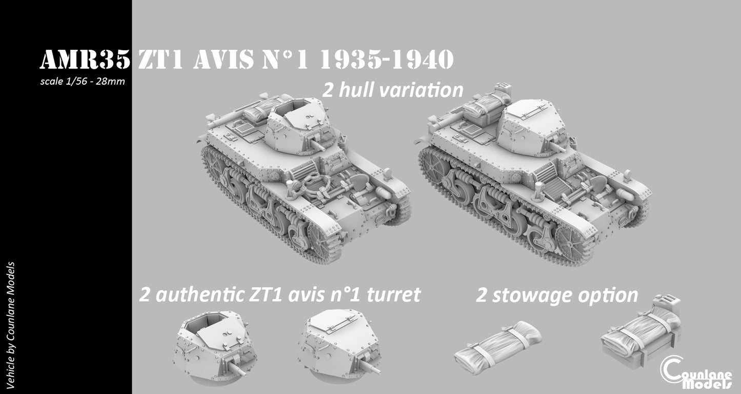 AMR35 ZT1 Avis No.1 Light Tank