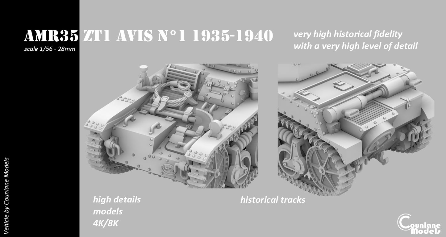AMR35 ZT1 Avis No.1 Light Tank