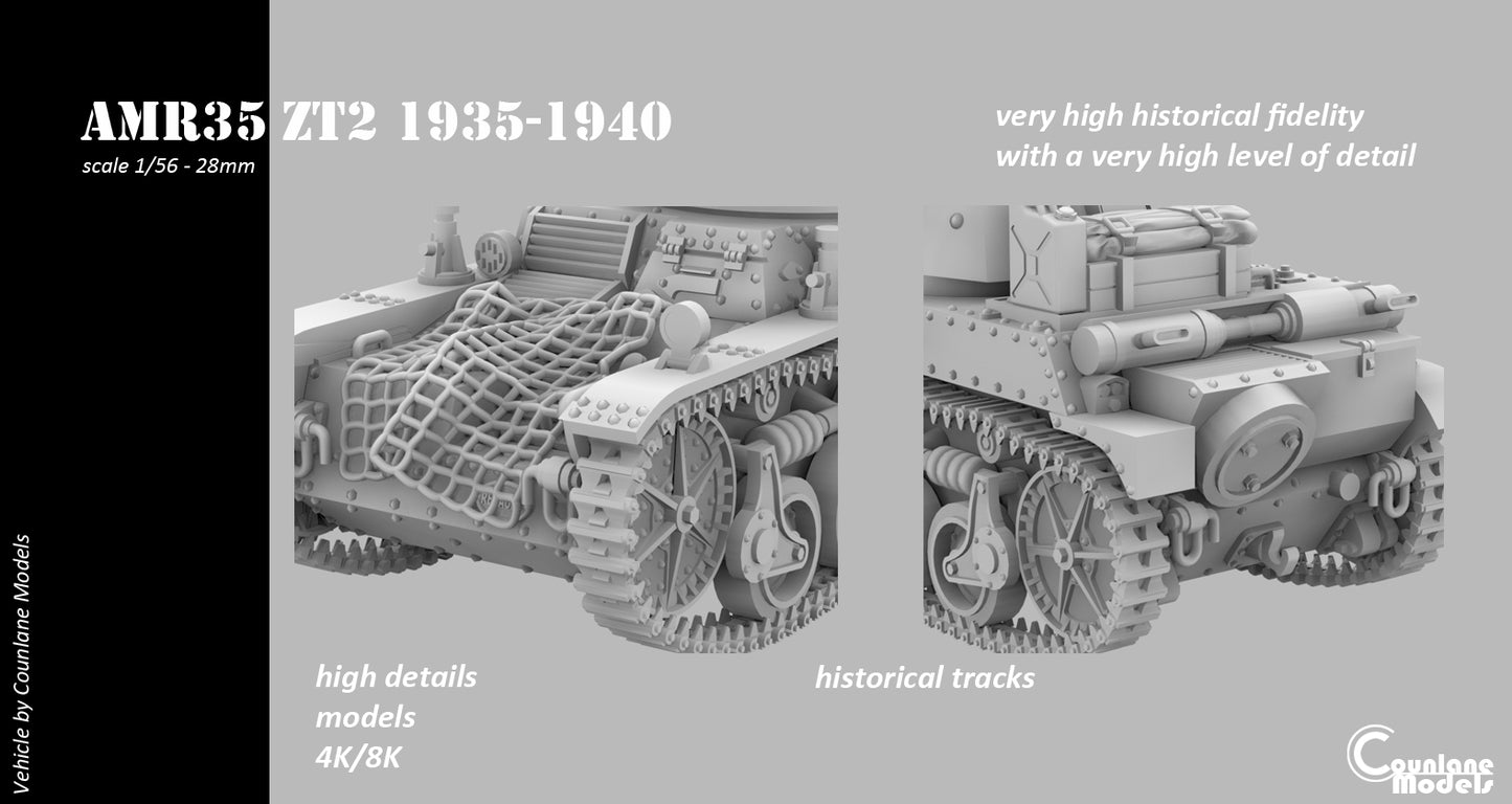 AMR35 ZT2 Light Tank