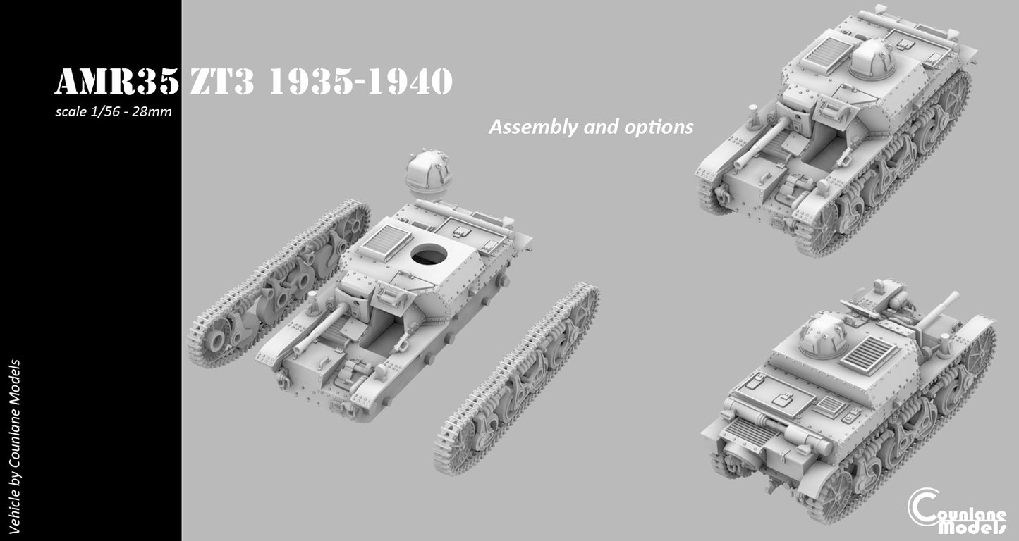 AMR35 ZT3 Light Tank