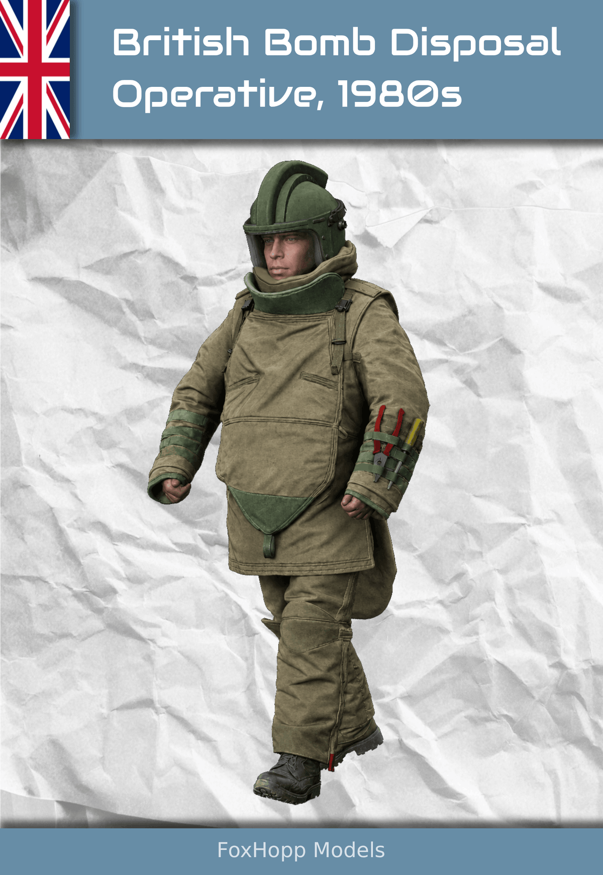 1980s British Bomb Disposal Operative