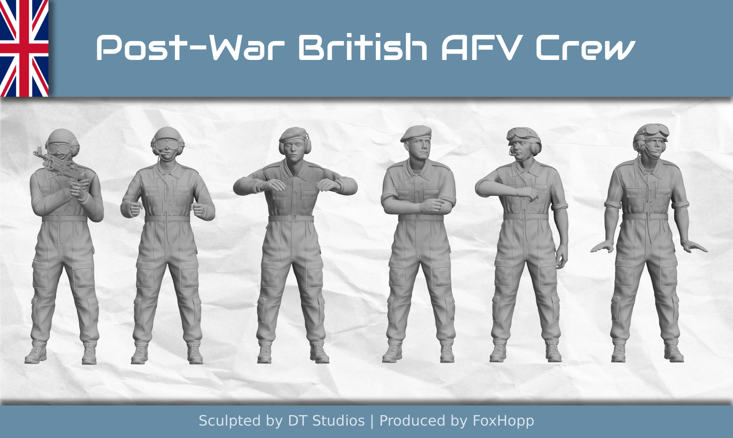 1/72 Post-War British AFV Crew