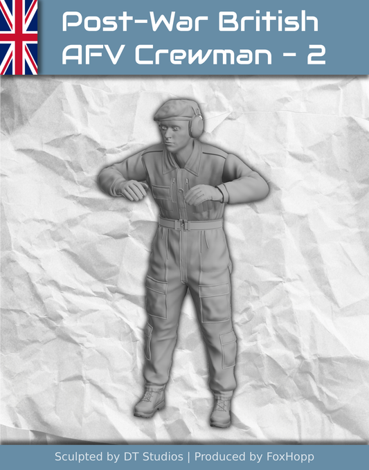 1/16 Post-War British AFV Crewman 2