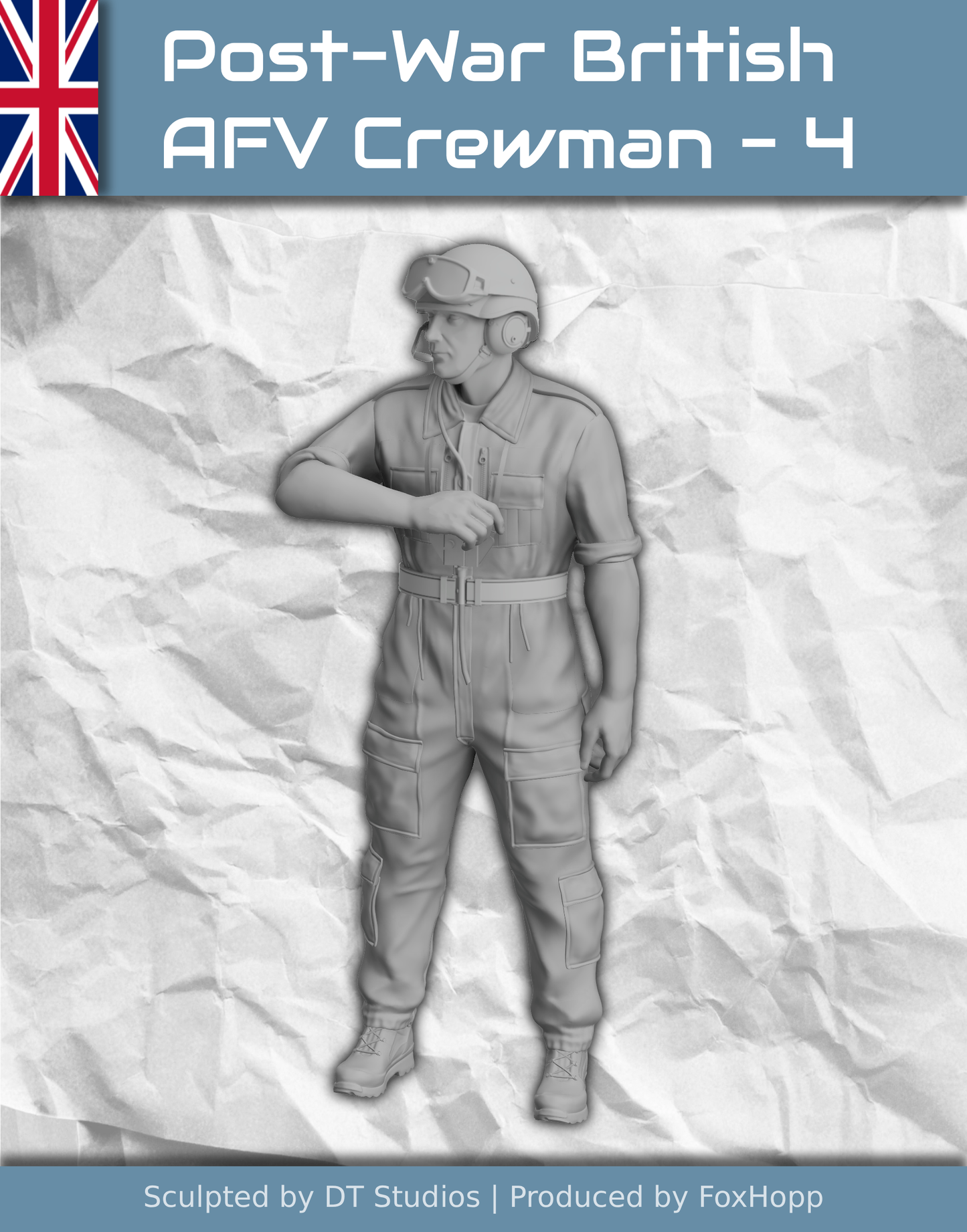 1/24 Post-War British AFV Crewman 4