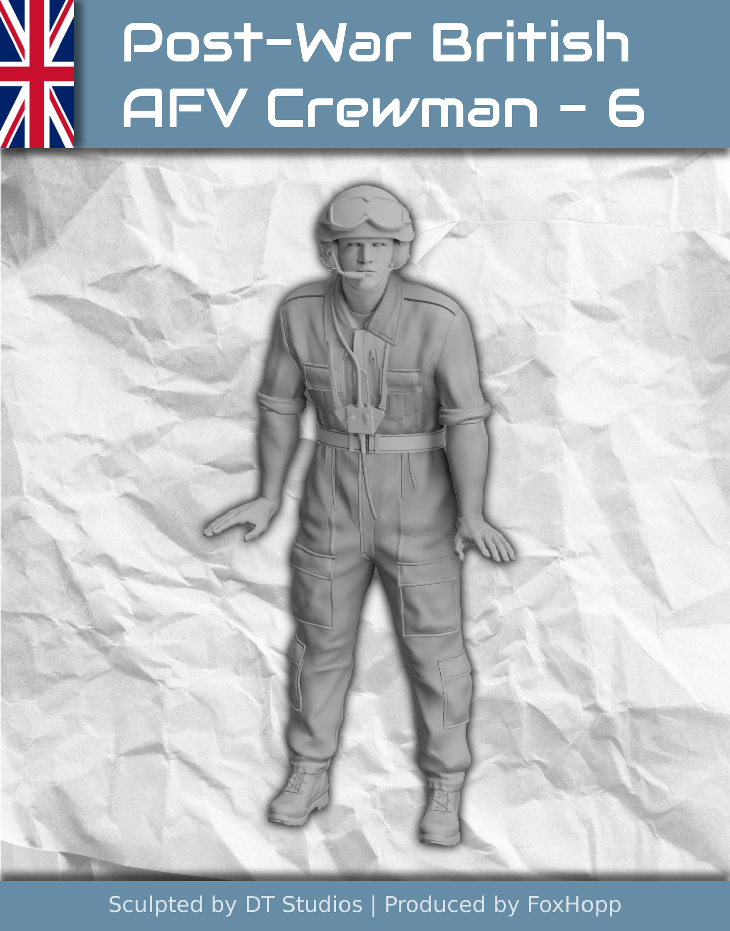1/24 Post-War British AFV Crewman 6