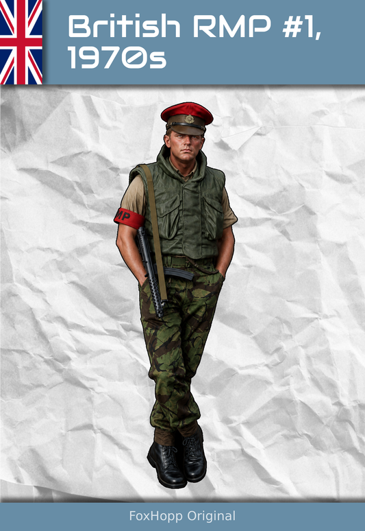 1970s British Royal Military Policeman #1
