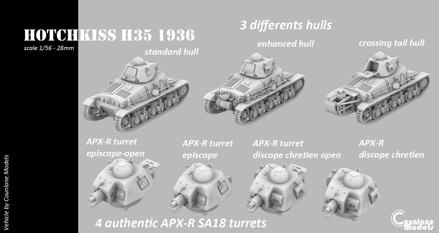 Hotchkiss H35 Model 1936 Cavalry Tank