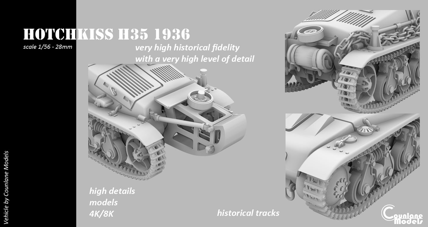 Hotchkiss H35 Model 1936 Cavalry Tank