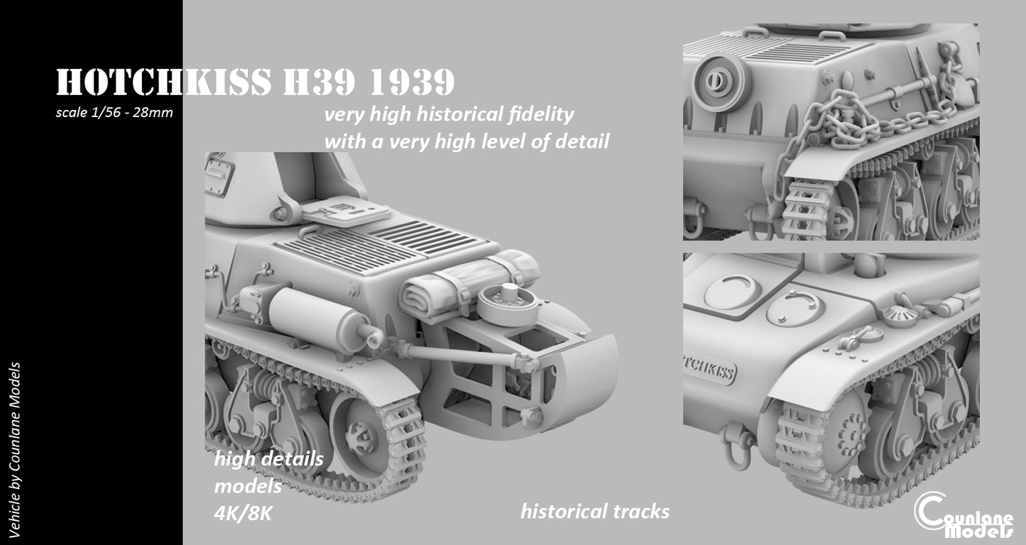 Hotchkiss H39 Cavalry Tank
