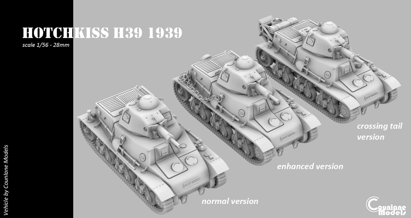Hotchkiss H39 Cavalry Tank