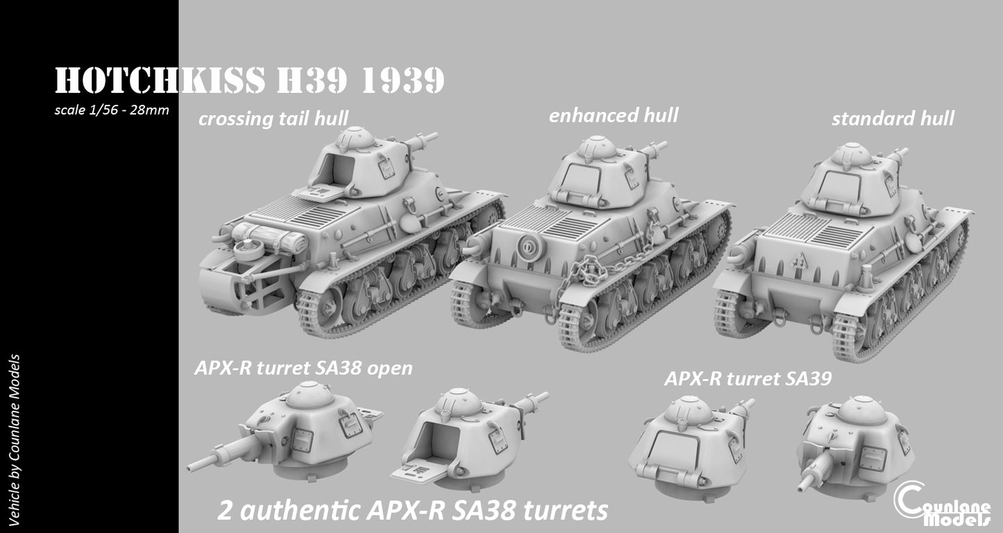 Hotchkiss H39 Cavalry Tank