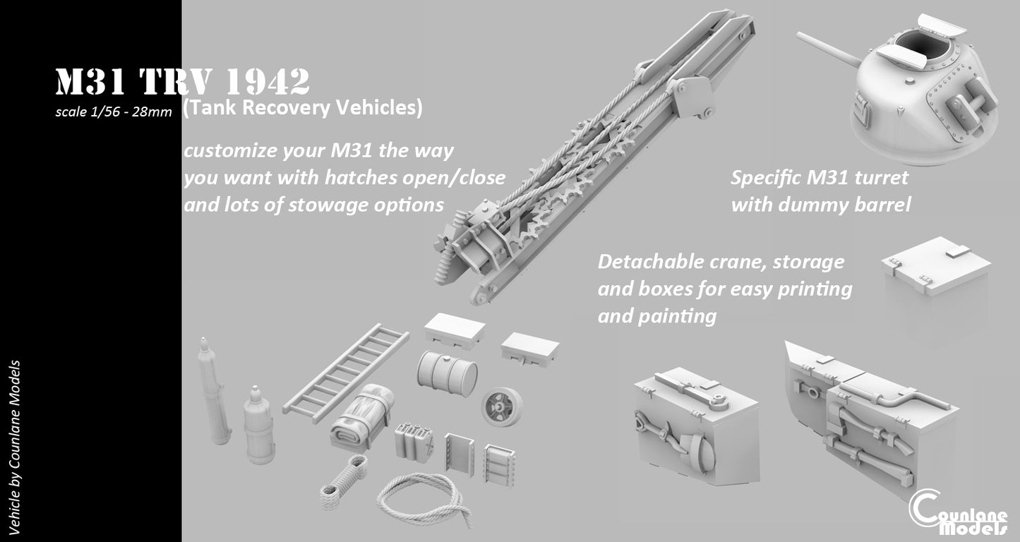 M31 Armoured Recovery Vehicle