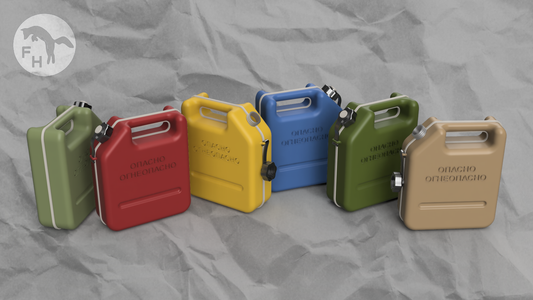 1/35 Modern Russian Plastic Jerry Cans