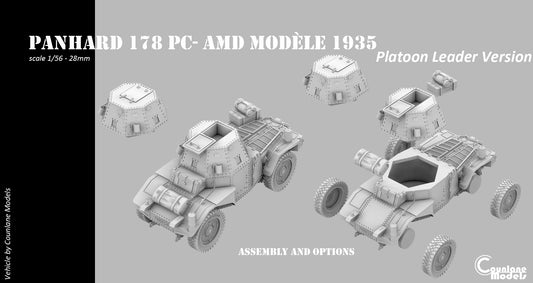 Panhard 178 Model 1935 PC Command Vehicle