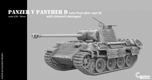 Panzer V Panther Ausf. D w/Zimmerit