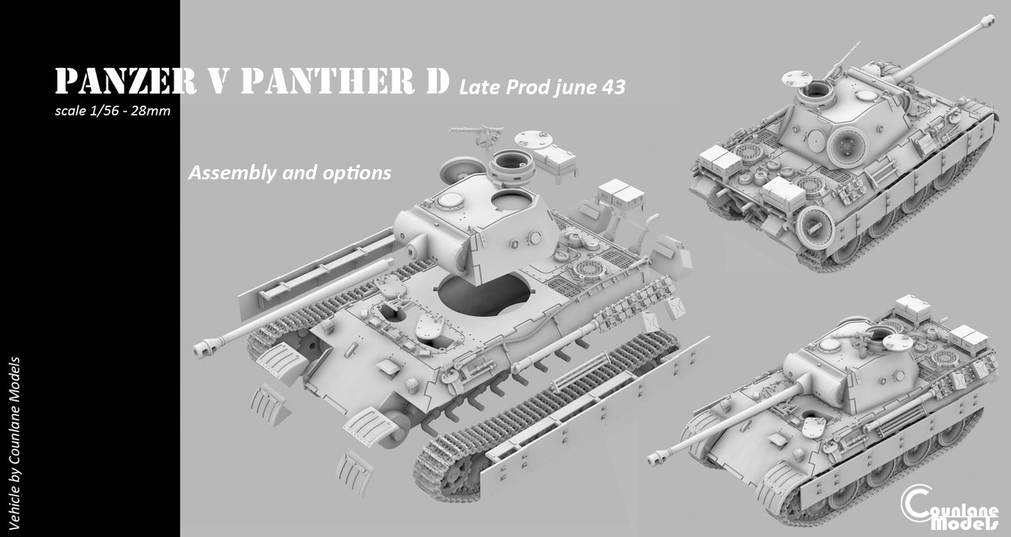 Panzer V Panther Ausf. D w/Zimmerit