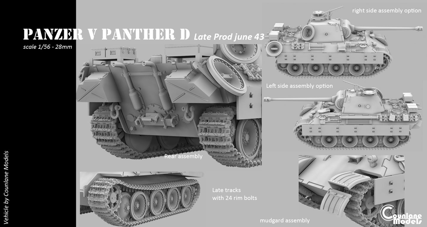 Panzer V Panther Ausf. D w/Zimmerit
